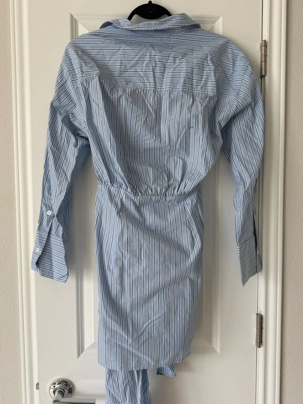 Target KBB by KAHLANA Long Sleeve The Tie Waist Shirtdress XS - Picture 4 of 4
